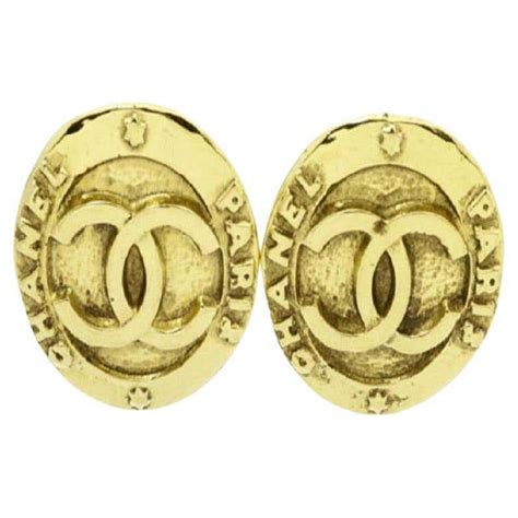 chanel perfume earrings|chanel earrings for men.